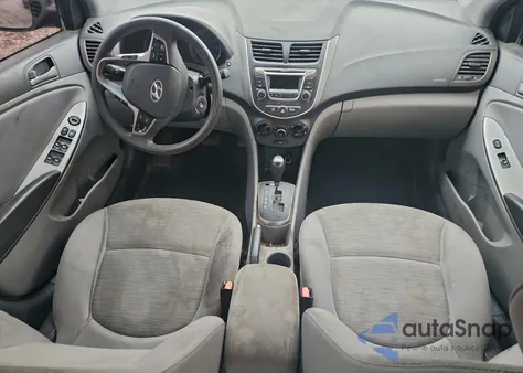 2016 Hyundai Accent Se z USA, uszkodzony, nr VIN KMHCT4AE6GU114783